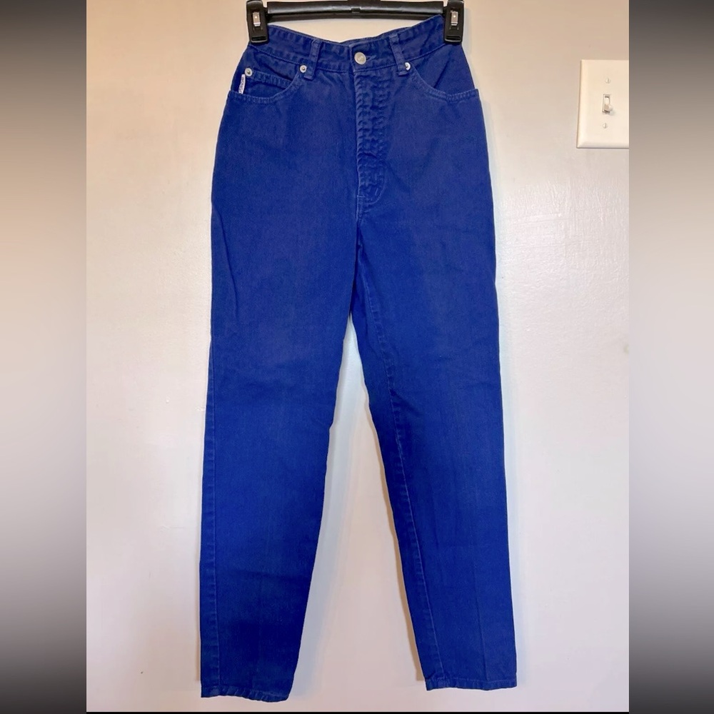 Vintage Bongo High Rise Mom Blue Jeans Women's 23
